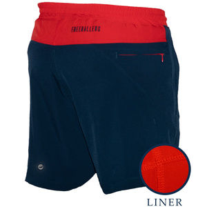 Freeballer 6" Men’s Athetic Shorts w/ Inner Liner